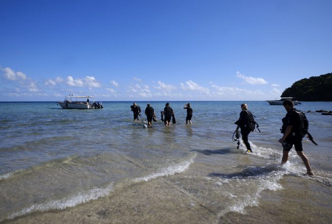 Sortie plongée dérivante